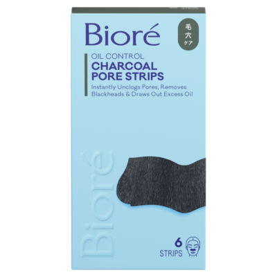 6 Charcoal Deep Cleansing Pore Nose Strips