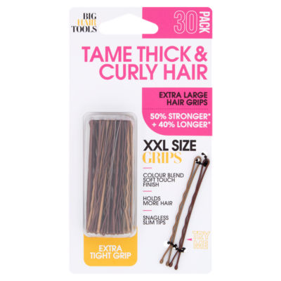 BIG HAIR TOOLS Extra Large Hair Grips 30 Pack
