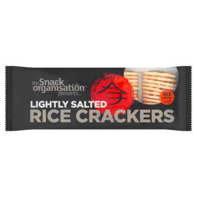 The Snack Organisation Snack Organisation Crackers Lightly Salted 100G