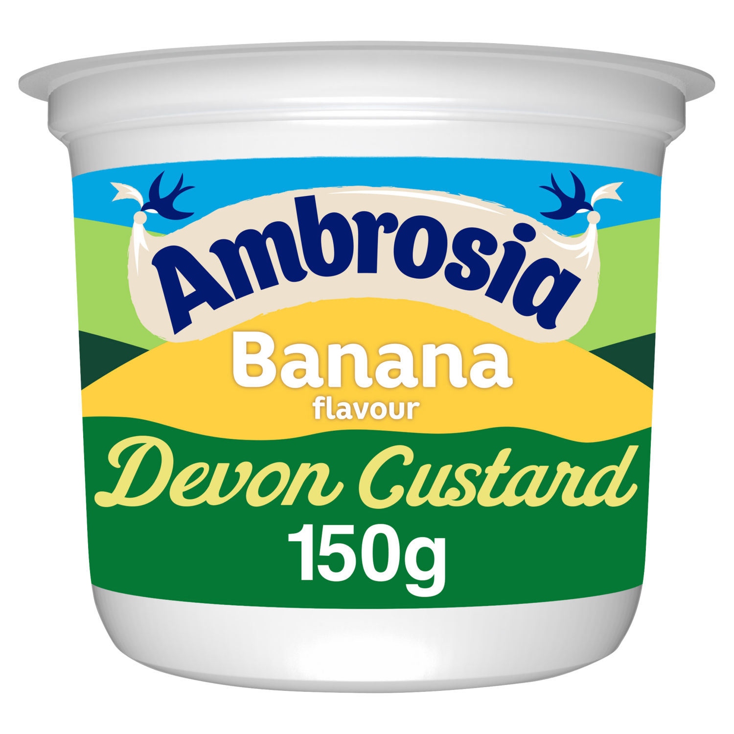 Ambrosia Banana Custard Pot British Dessert 150g