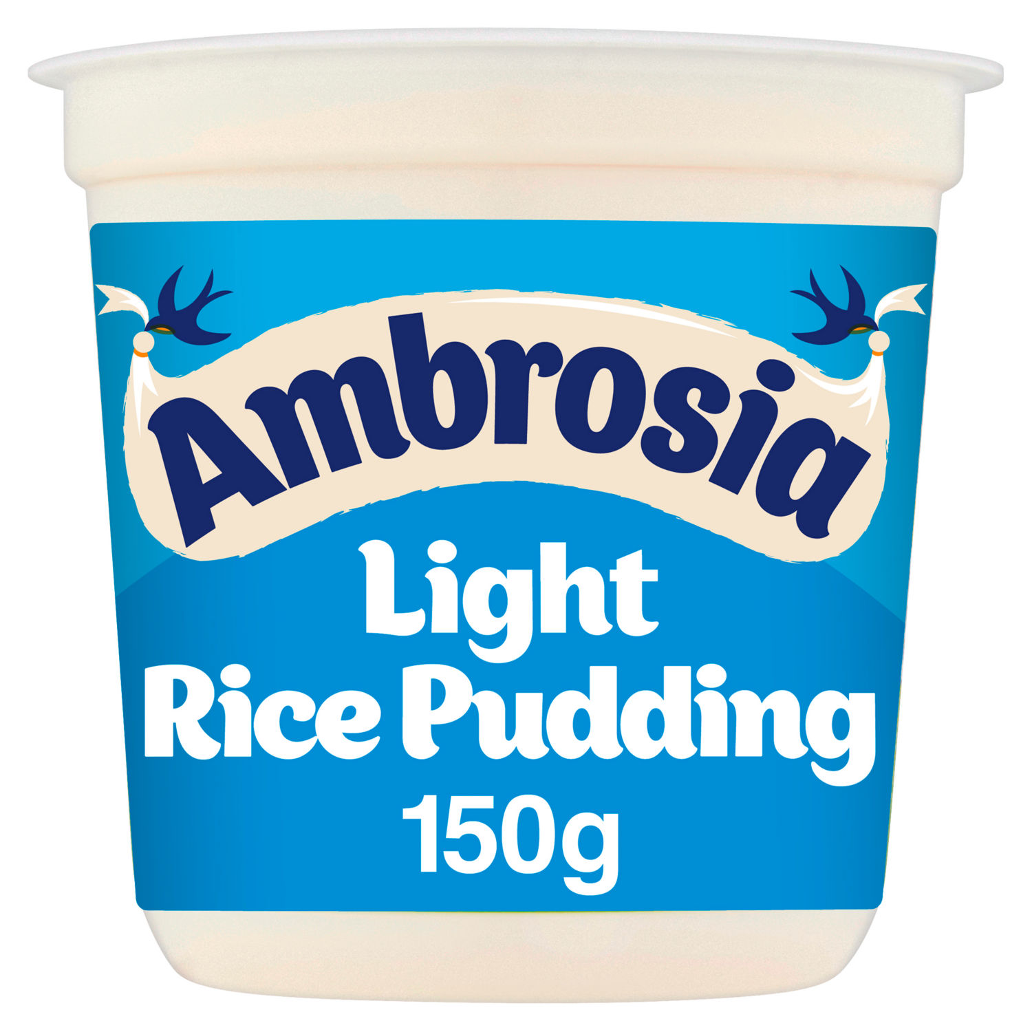 Ambrosia Light Low Fat Reduced Sugar Rice Pudding Dessert 150g