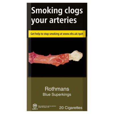 Rothmans Blue Superkings x20