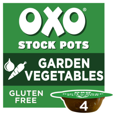 OXO Vegetable Stock Pots 4 x 20g
