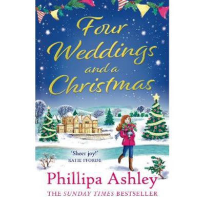 Paperback Four Weddings and a Christmas - Phillipa Ashley