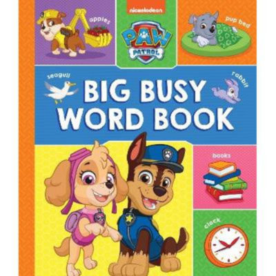 ASDA PAW Patrol Big, Busy Word Book - Paw Patrol