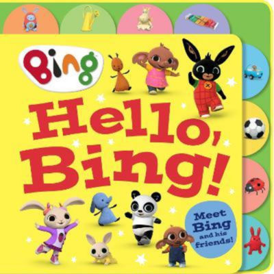 ASDA Hello, Bing! (Tabbed Board) - HarperCollins Children's Books