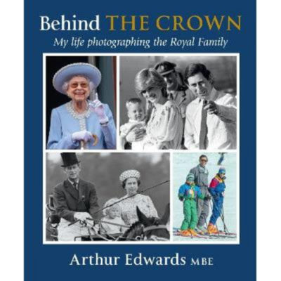Hardback Behind the Crown - Arthur Edwards
