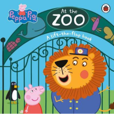 Paperback Peppa Pig: At the Zoo: A lift-the-flap book - Peppa Pig