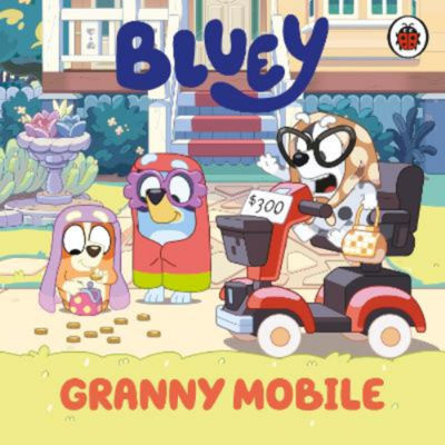 Kids Bluey Granny Mobile Bluey