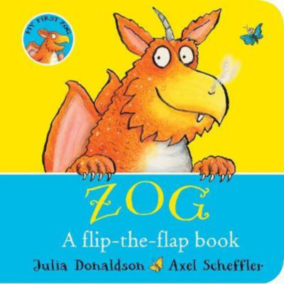 ASDA ZOG - A Flip-the-Flap Board Book - Julia Donaldson