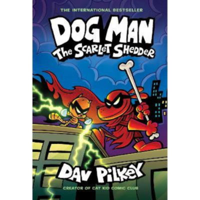 Kids Dog Man 12: Dog Man: The Scarlet Shedder