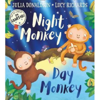 Paperback Night Monkey, Day Monkey - Julia Donaldson