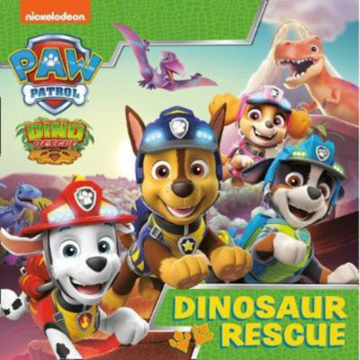 Paperback Paw Patrol Picture Book - Dinosaur Rescue - Paw Patrol