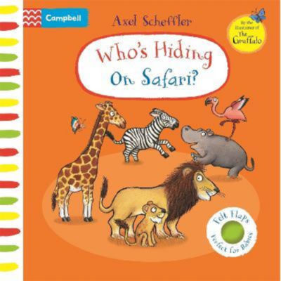 ASDA Who's Hiding on Safari? - Axel Scheffler