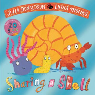 ASDA Sharing a Shell 20th Anniversary Edition - Julia Donaldson