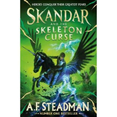 Kids Skandar and the Skeleton Curse - A.F. Steadman
