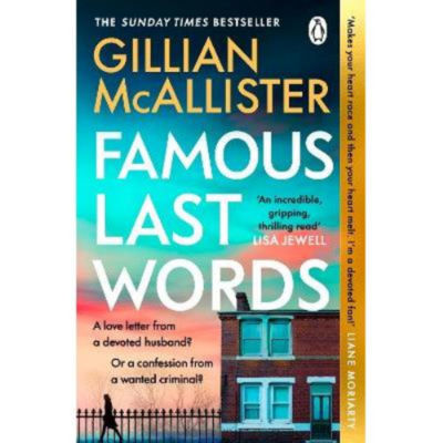 Paperback Famous Last Words Gillian McAllister