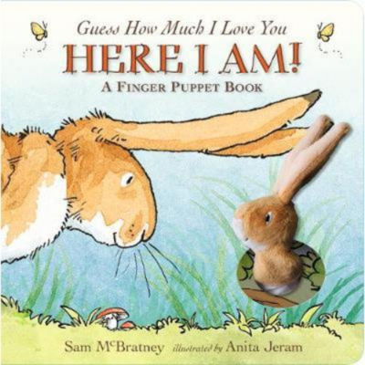 ASDA Guess How Much I Love You: Here I Am A Finger Puppet Book - Sam McBratney