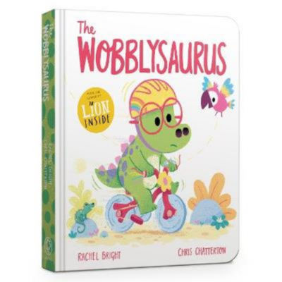 ASDA Wobblysaurus Board Book - Rachel Bright