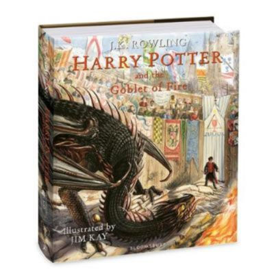 Hardback Harry Potter and the Goblet of Fire: Illustrated Edition - J.K. Rowling