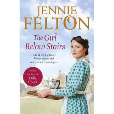 Paperback Girl Below Stairs - Jennie Felton