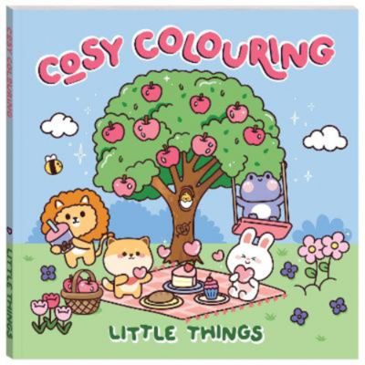 Kids Cosy Colouring Little Things - Art Maker Square Colouring Books