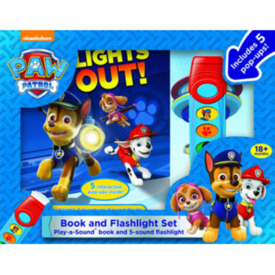 Paw Patrol Book & Flashlight Set - PI Kids