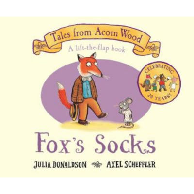 Paperback Fox's Socks: 20th Anniversary Edition - Julia Donaldson
