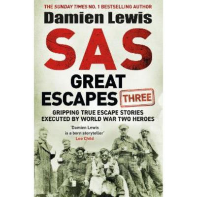 Hardback SAS Great Escapes Three - Damien Lewis