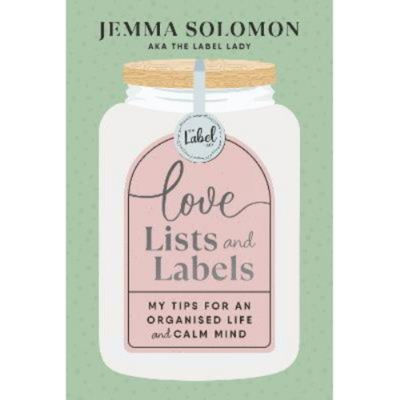 Hardback Love, Lists and Labels - Jemma Solomon