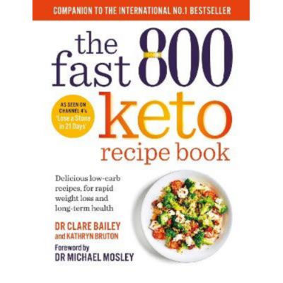 Hardback Fast 800 Keto Recipe Book - Dr Michael Mosley