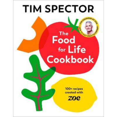 Hardback Food For Life Cookbook - Tim Spector