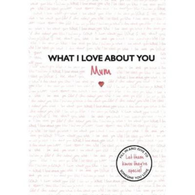 Hardback What I Love About You: Mum - Studio Press