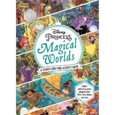 ASDA Disney Princess: Magical Worlds Search and Find Activity Book - Walt Disney