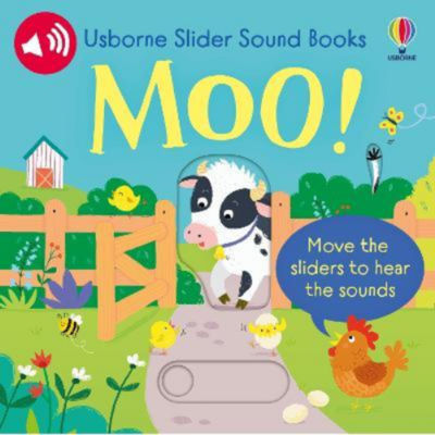 ASDA Slider Sound Books Moo! - Sam Taplin