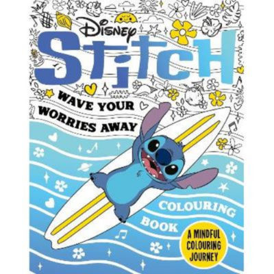 Paperback Disney Stitch - Wave Your Worries Away Colouring Book - Walt Disney