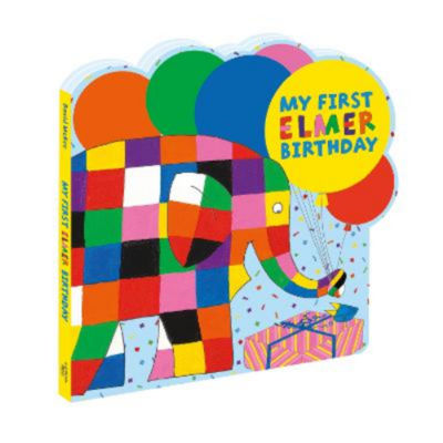 Paperback My First Elmer Birthday - David McKee