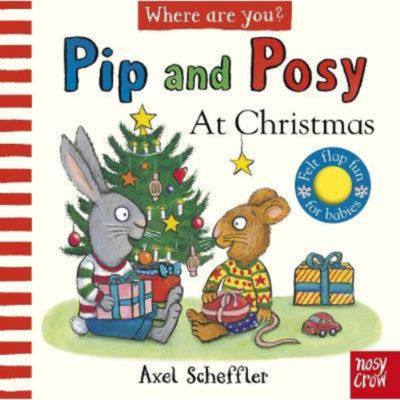 ASDA Pip and Posy, Where Are You? At Christmas (A Felt Flaps Book) - Axel Scheffler