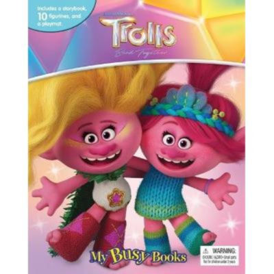 ASDA Trolls 3 My Busy Books Universal - Phidal Publishing