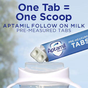 New Aptamil® First Infant Milk Pre-Measured Tabs