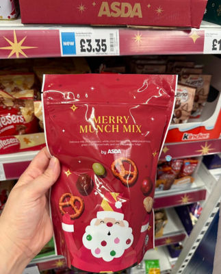 Shoppers praise Asda's NEW £3.35 Christmas Munch Mix as a festive bargain