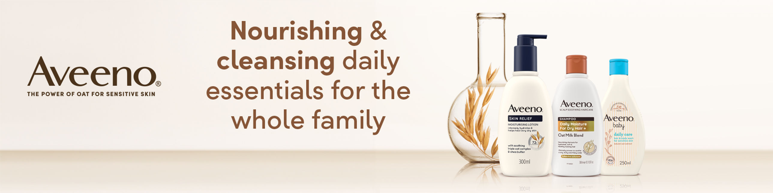 Aveeno - Nourishing & cleansing daily essentials for the whole family