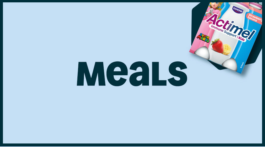 Back to routine shop meals