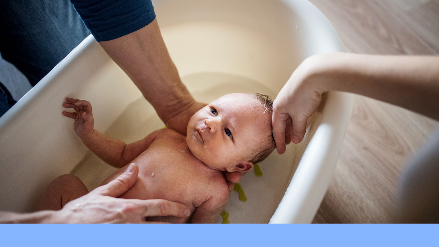Baby in a bath