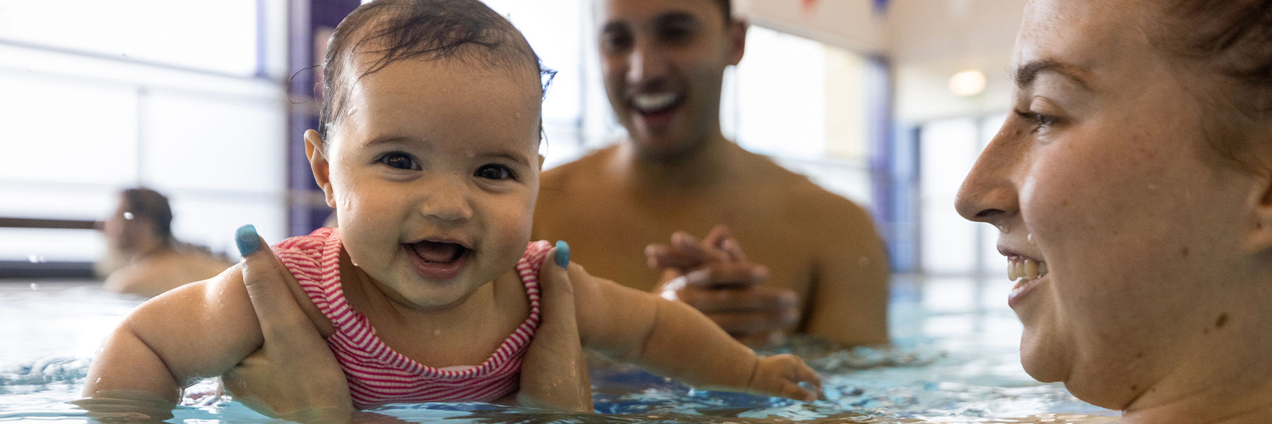 Making a splash: your baby's first swim