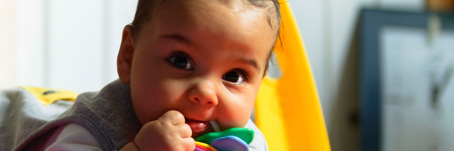 Baby chewing rattle