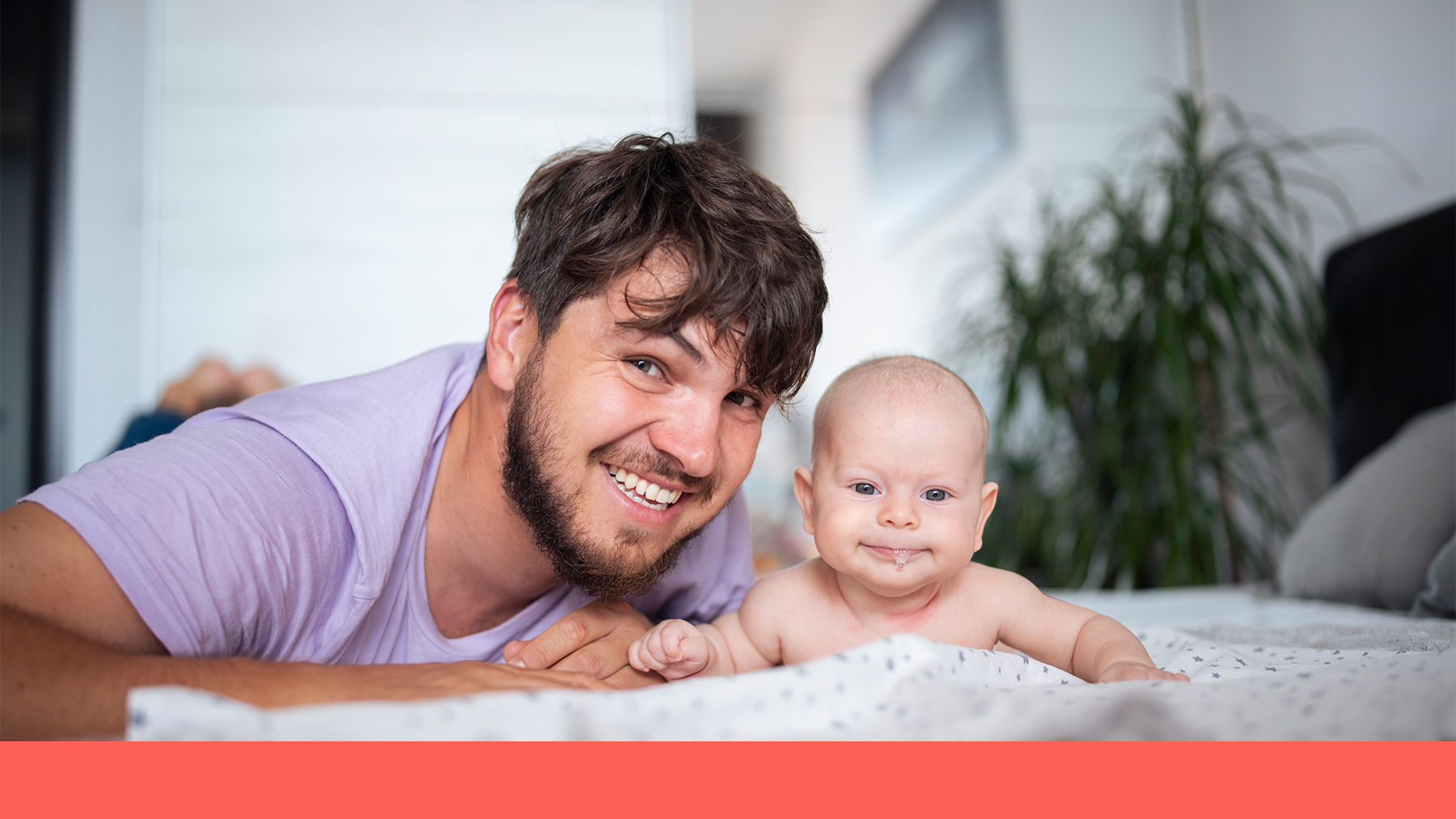 Father and baby
