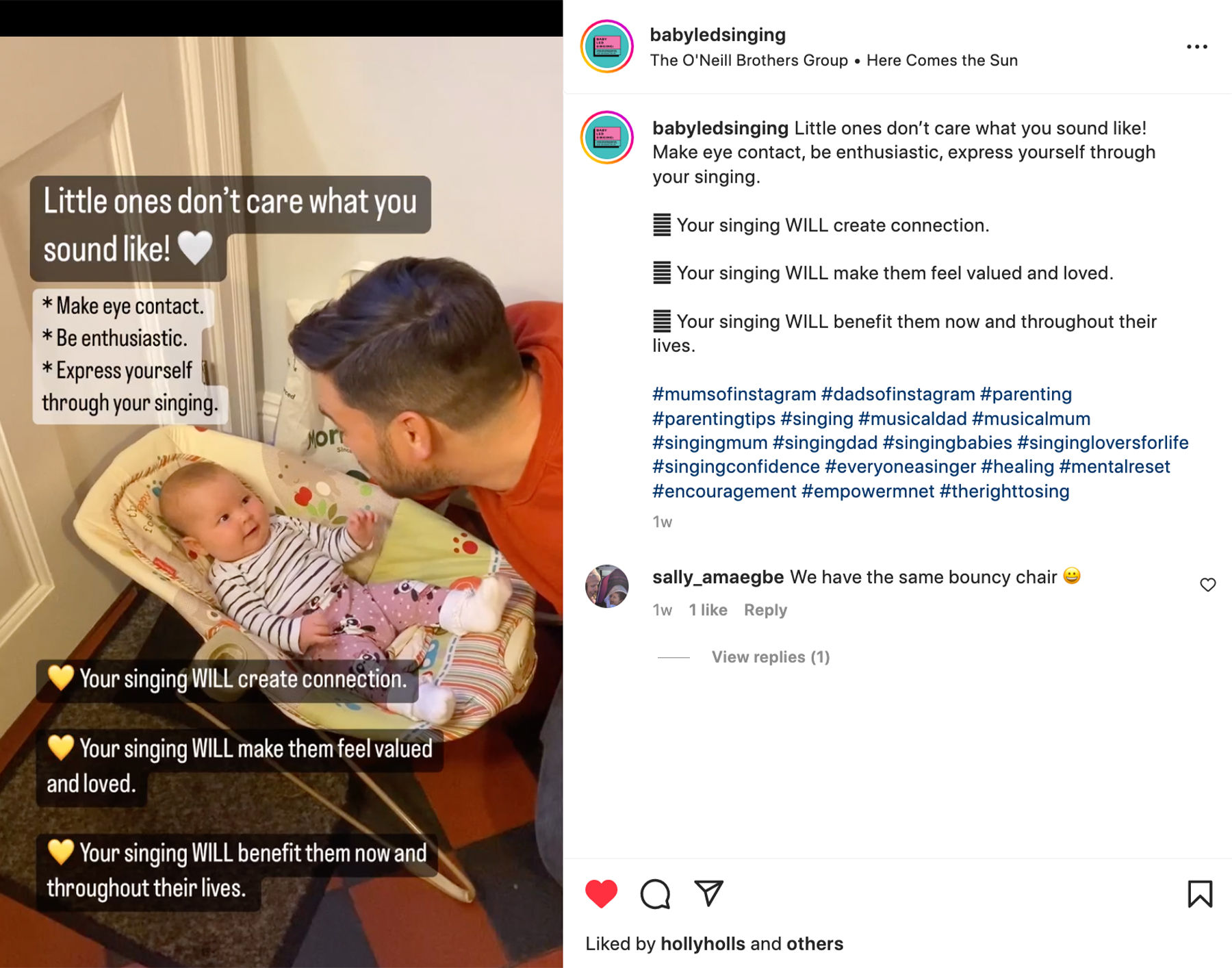 Lullabies For Your Baby, babyledsinging
