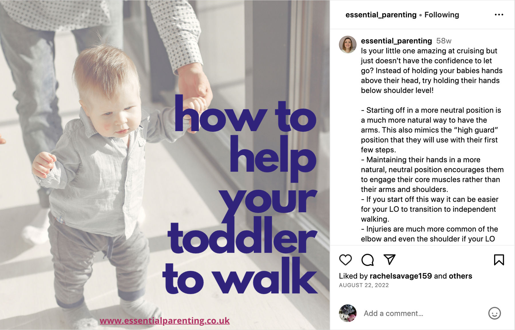 Walking, essential_parenting