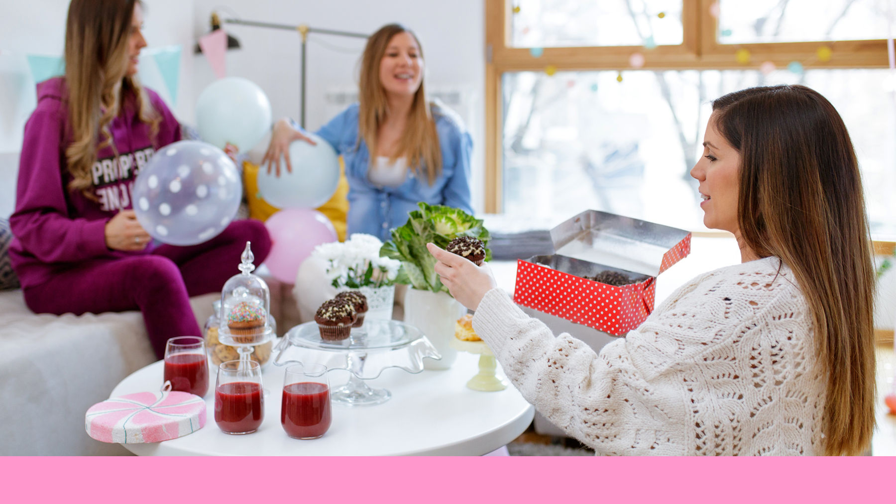 Women at a baby shower